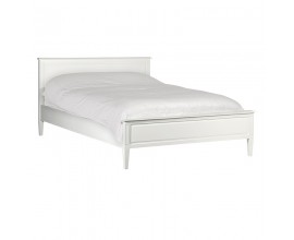 Provensálska luxusná manželská posteľ Amarante biela 166 cm