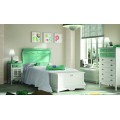 Luxusná detská izba Blanco decape / Verde agua