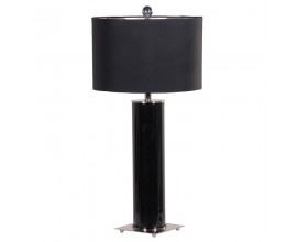 Moderná dizajnová stolová lampa Shantay čierna 77 cm