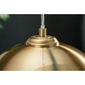 Dizajnová závesná lampa Amaris zlatá 30cm
