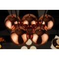 Modern&yacute; art-deco luster Anarosa vo farbe Rosegold