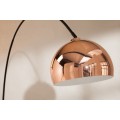 Modern&aacute; dizajnov&aacute; stojaca lampa Urbano rose gold