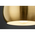 Dizajnový set 3 lámp závesných lámp Amaris zlaté