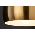 Dizajnová závesná lampa Amaris zlatá 30cm