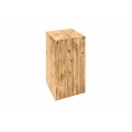 Moderný masívny štýlový podstavec Eskil akácia 50cm