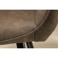 Moderná dizajnová stolička Ventura bledohnedá 59cm