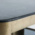 Art-deco luxusný konferenčný stolík Belanie mramorový 99 cm