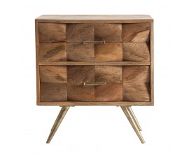 Moderný nočný stolík Duran z mangového dreva 60cm