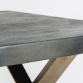 Art-deco jedálenský stôl Ciaro z brestového dreva 200cm