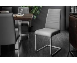 Moderná dizajnová stolička Gristol 93cm sivá