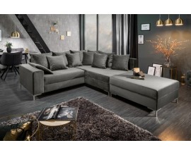 Moderná luxusná sedačka Alabastra 220cm Grey