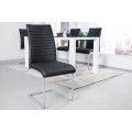Moderná dizajnová stolička Gristol 93cm čierna