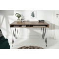 Masívny dizajnový kancelársky stôl Leeds 110cm