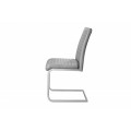 Moderná dizajnová stolička Gristol 93cm sivá
