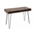 Masívny dizajnový kancelársky stôl Leeds 110cm
