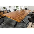 Dizajnov&yacute; industri&aacute;lny jed&aacute;lensk&yacute; st&ocirc;l Comedor z mas&iacute;vu 200cm