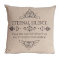 Štýlová vintage vankúš Eternal Silence 45cm