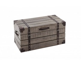 Masívna truhlica Pendle II z mangového dreva