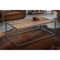 Štýlový konferenčný stolík Gosport v  industriálnom štýle