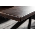Luxusný industriálny jedálensky stôl Comdor z masívu 200 cm Akácia