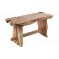 Príručný stolík z teakového dreva Basildon 80cm
