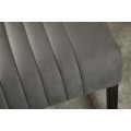 Industriálna dizajnová barová stolička Corina v antickej šedej farbe