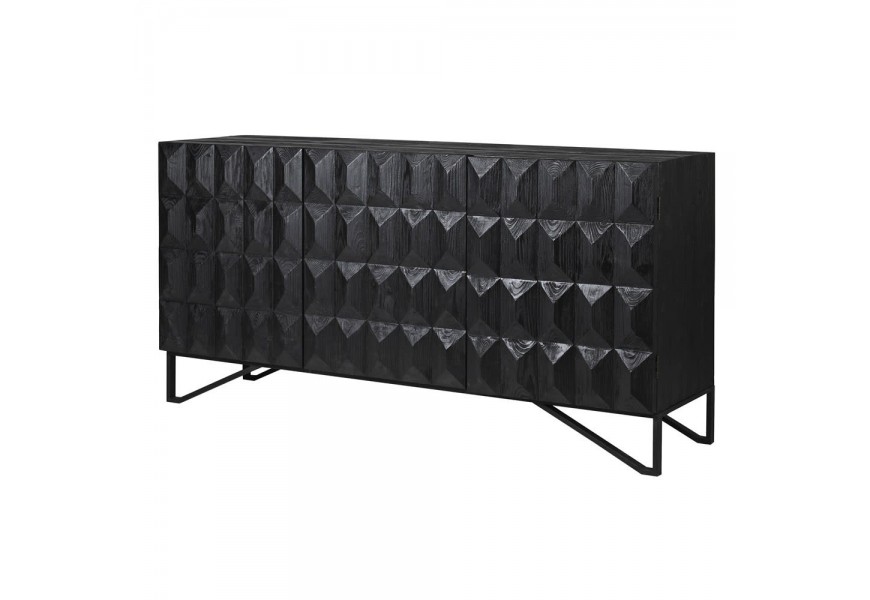 Luxusný príborník Diamond z brestového dreva