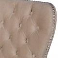 Luxusn&aacute; barov&aacute; stolička Ador II s Chesterfield pre&scaron;&iacute;van&iacute;m 119 cm