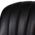 Luxusná čierna barová stolička Pollok 115cm