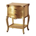 Barokový nočný stolík Roi Gilt 71cm zlatý