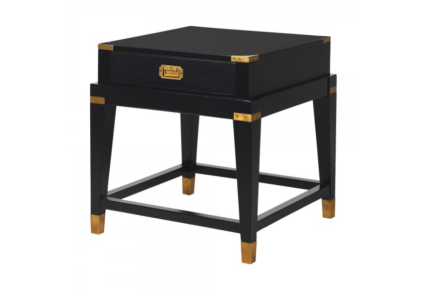 &Scaron;t&yacute;lov&yacute; nočn&yacute; stol&iacute;k Wielton Oro 55cm v čiernej farbe