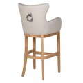 Moderná barová stolička Fairlie II 112 cm s provensálskym nádychom