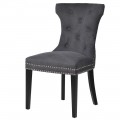 Moderná sivá jedálenská stolička Wemyss 96cm