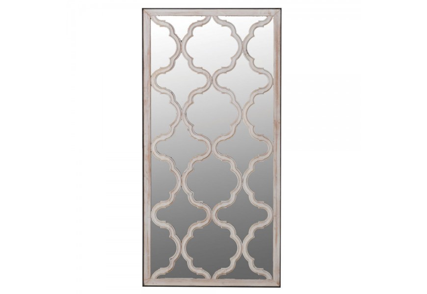 Exkluz&iacute;vne n&aacute;stenn&eacute; zrkadlo Nobillis s ornament&aacute;lnymi prvkami  122cm