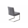 Industriálna jedálenská stolička Inspirativo 87cm v sivej farbe