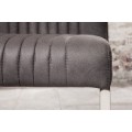 Industriálna jedálenská stolička Inspirativo 87cm v sivej farbe