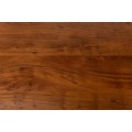 Masívny jedálenský stôl Roslin z akáciového dreva a so zlatým prvkom na nohách 160cm