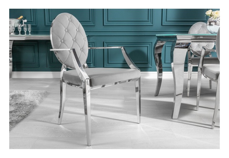 Luxusná jedálenská stolička  Modern Barock II s lakťovými opierkami
