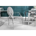 Luxusná jedálenská stolička  Modern Barock II s lakťovými opierkami