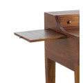 Masívny štýlový písací stôl Star so zásuvkami a dvomi výsuvnými doskami 125cm