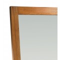 Koloniálne luxusné stojace zrkadlo Star z masívneho dreva mindi 160cm