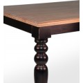 Vidiecky luxusný jedálenský stôl Siena z masívneho dreva mindi 200cm