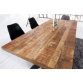 Industriálny jedálenský stôl Steele Craft z mangového dreva a nohami z kovu 200cm