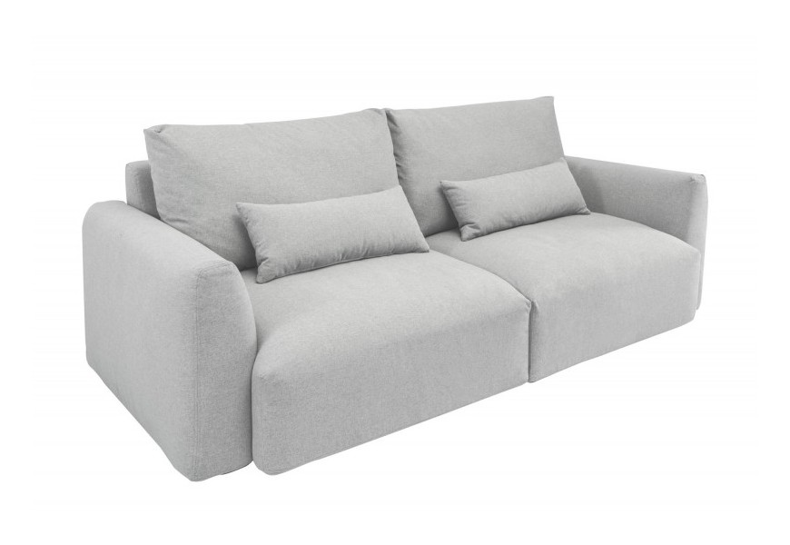 Škandinávska trojmiestna sedačka Zelga v šedom prevedení