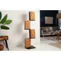 Štýlová vidiecka stojaca lampa Euphoria z prírodných drevených konárov