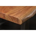 Industriálny jedálenský stôl Mammut z masívneho dreva a kovu 200cm