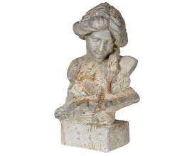 Štýlová antická busta ženskej postavy Aldea zo živice 47cm
