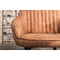 Dizajnová stolička Timeless Comfort hnedá