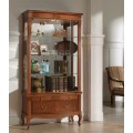 Luxusná rustikálna vitrína na nožičkách CASTILLA 102cm