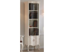 Luxusná rustikálna knižnica RUSTICA so sklenenými dvierkami 55cm